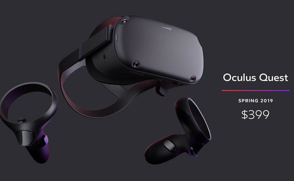 La gafa Oculus Quest para la realidad virtual