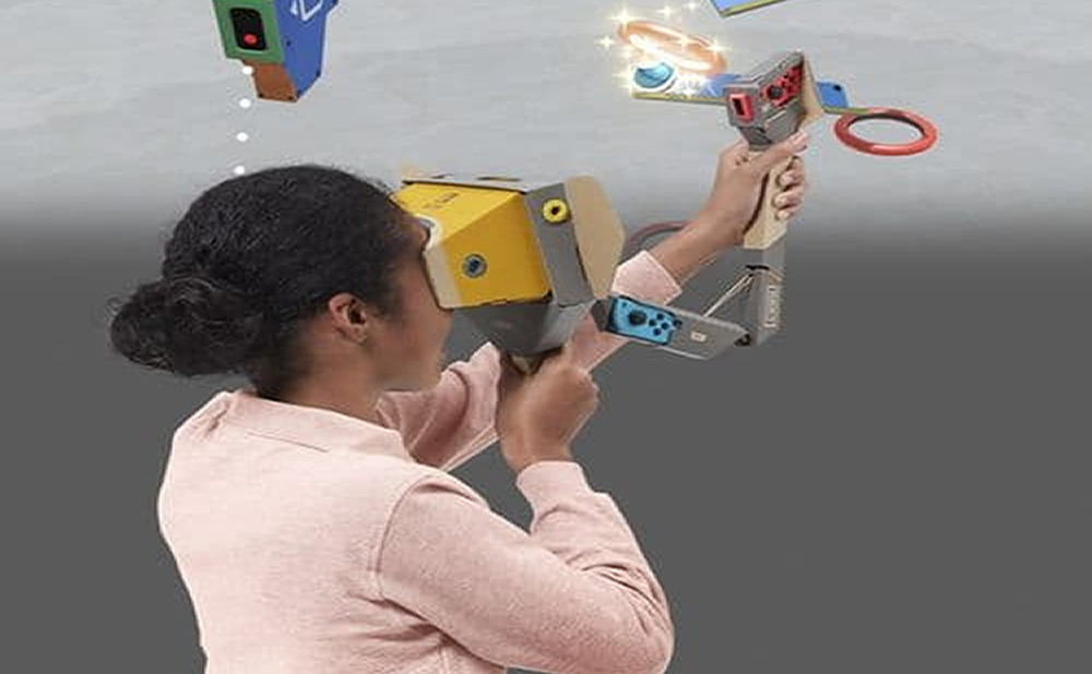 Analisis del kit de vr de nintendo labo gafas oculus htc