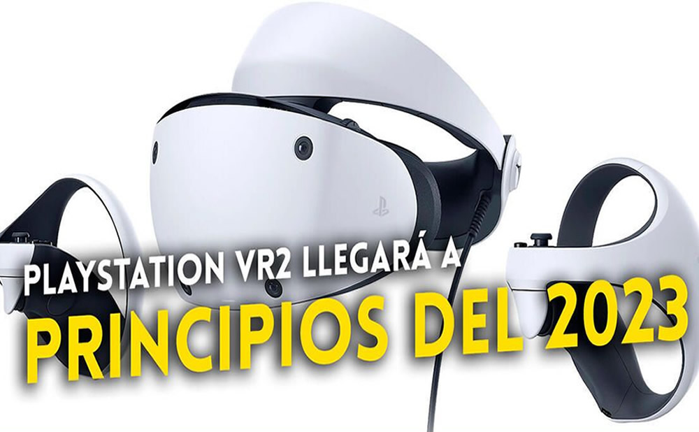 La gafa Playstation VR2 de Sony saldrá en febrero del 2023 y costará 550 dólares