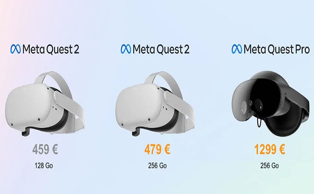 Quest 2 y Meta Quest Pro bajan de precio en marzo del 2023