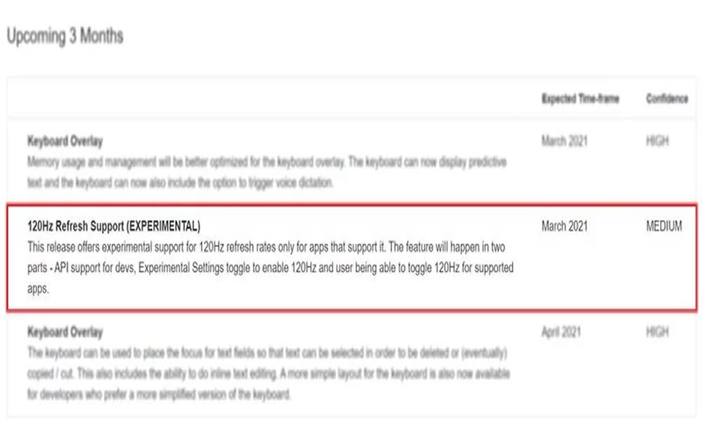 Actualizacion del 03 02 oculus quest 2 el soporte experimental del 120 hz