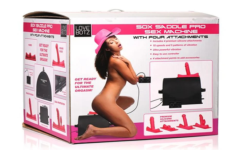 Xr lanza la maquina sexual lovebotz manejable para personas que pesan hasta 485 libras