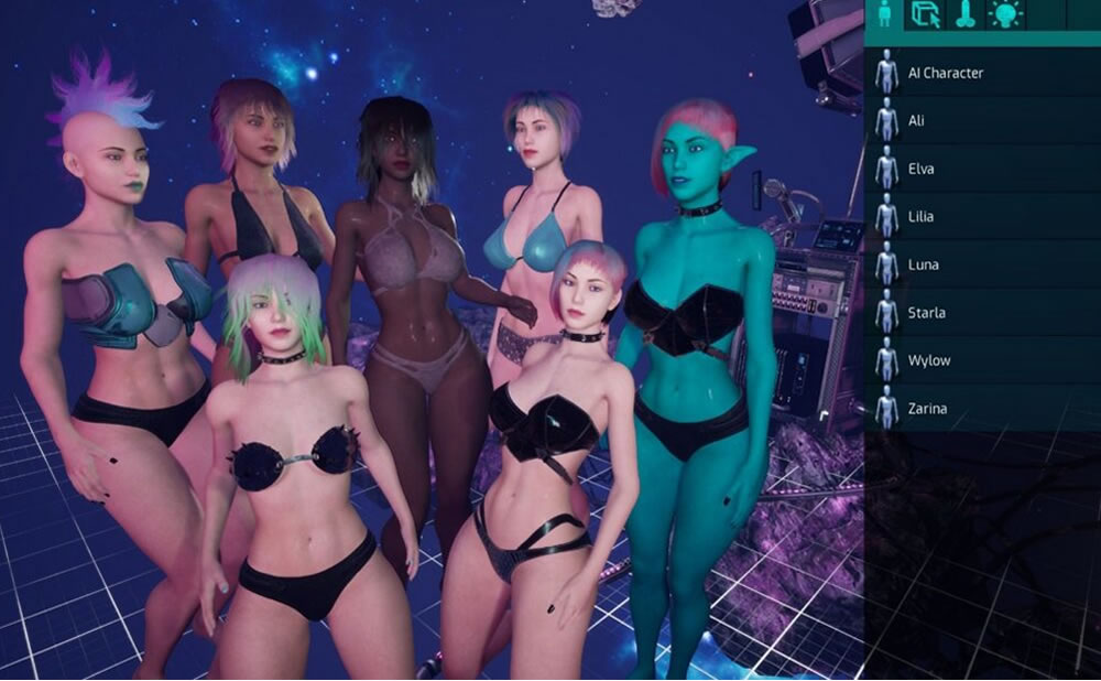 Captain Hardcore el juego porno en el espacio y en realidad virtual