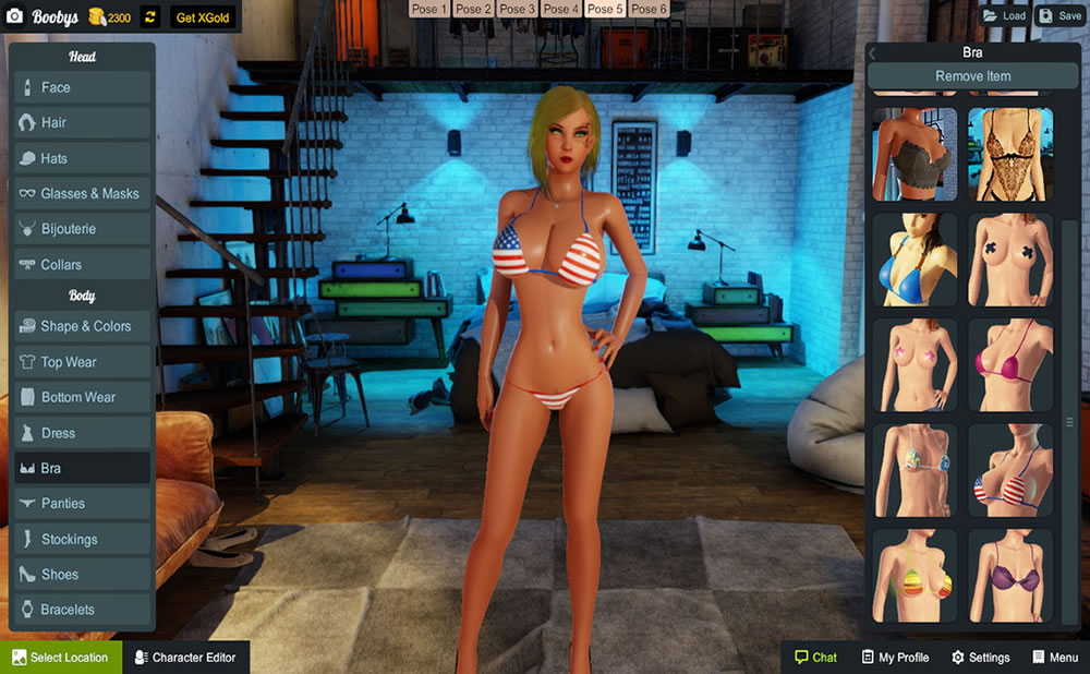 ¿En que consiste el juego porno VR 3DXChat?