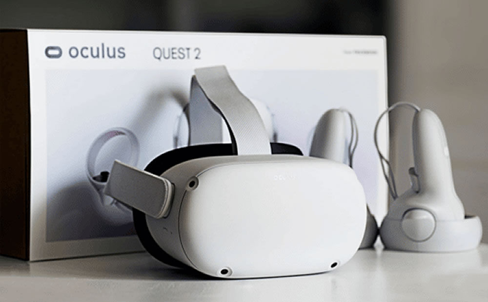 Realidad virtual meta cuatro nuevas gafas en sus cajas