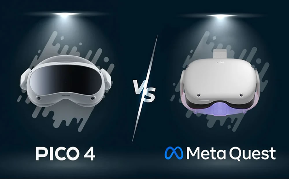 Pico 4 vs meta quest 2 diferencias entre ambas gafas vr