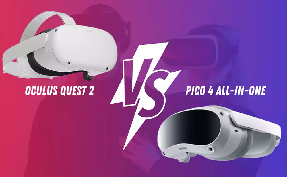 Seguimiento pico 4 vs meta quest 2 diferencias entre ambas gafas vr