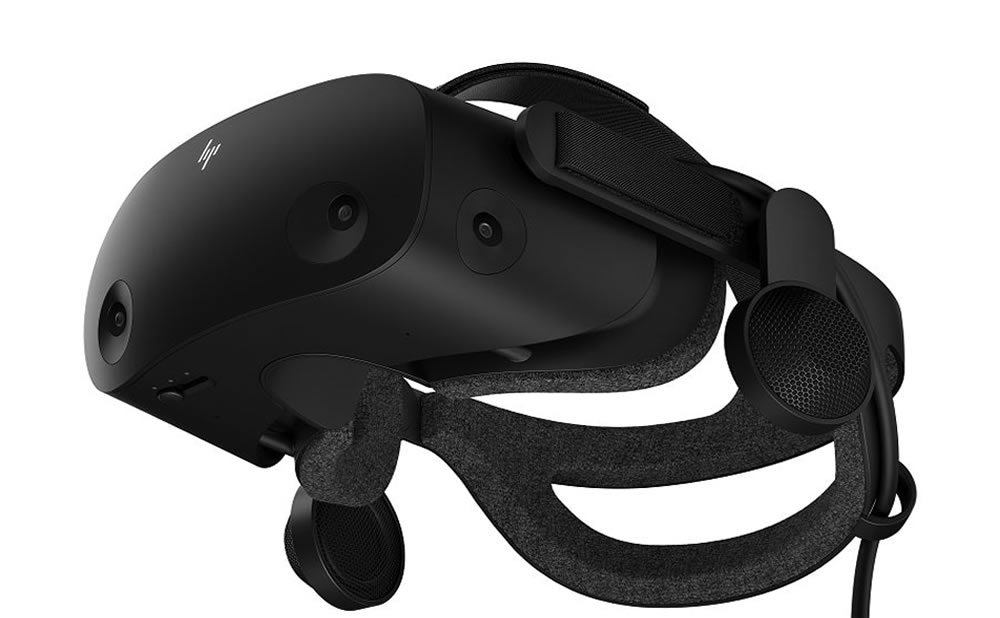 Hp reverb g2 seguimiento realizado por primera vez con cuatro camaras en una gafa wmr