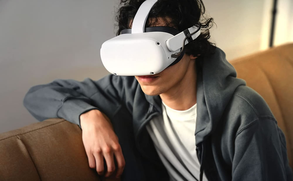 Experiencias interactivas y videos de realidad virtual que se dice de la gafa para porno de realidad virtual oculus quest 2