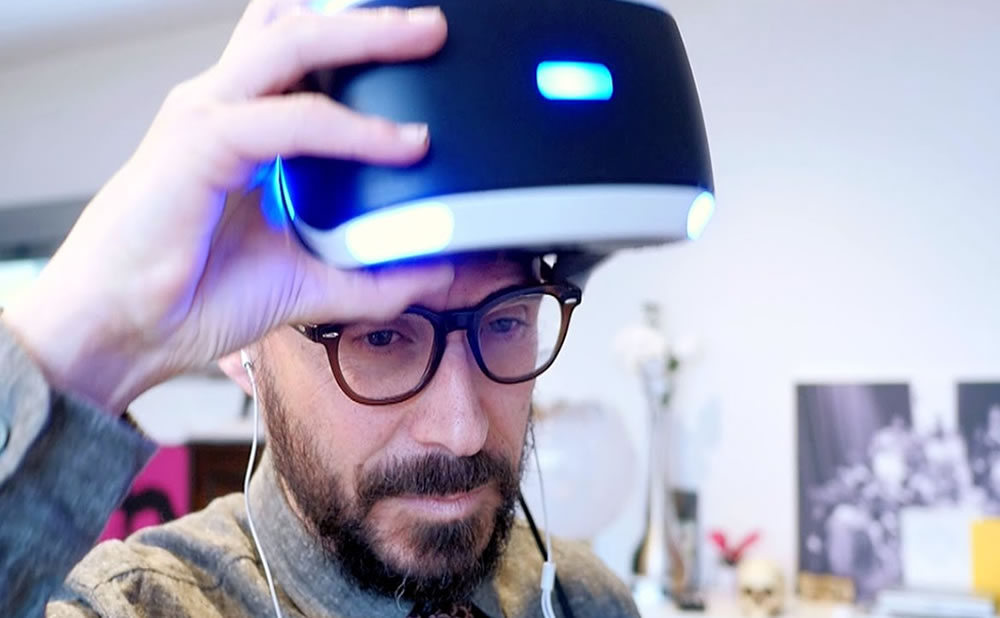 La gafa psvr totalmente inmersivo vive el juego x con la gafa porno vr playstation vr