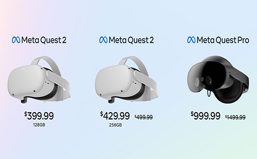 El precio de la gafa quest 2 meta reduce los precios de las gafas quest para reactivar las ventas