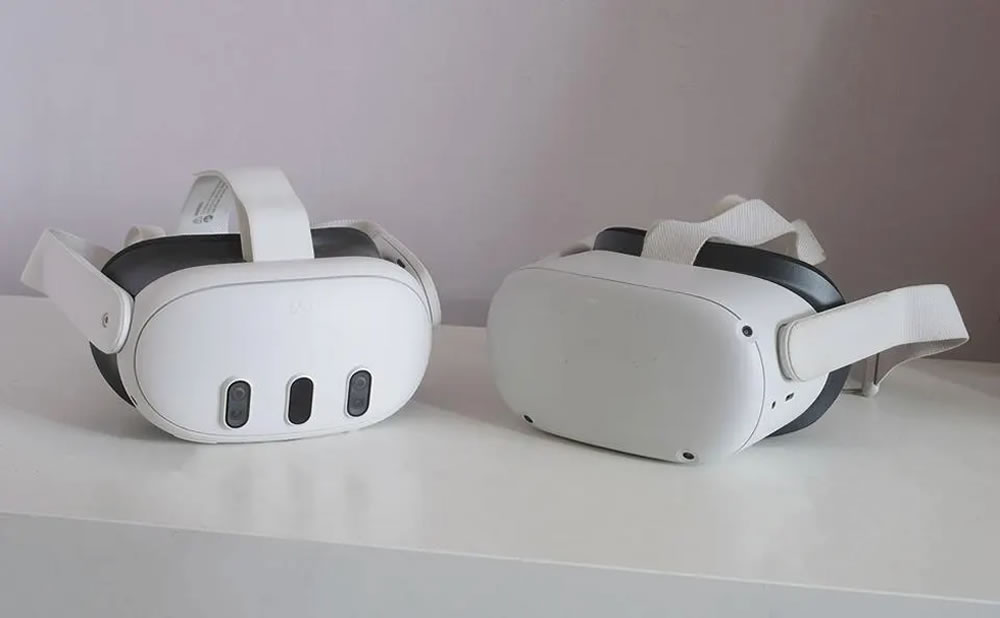 Las especificaciones tecnicas de meta quest 2 y 3 meta quest 2 vs meta quest 3 que esta cambiando