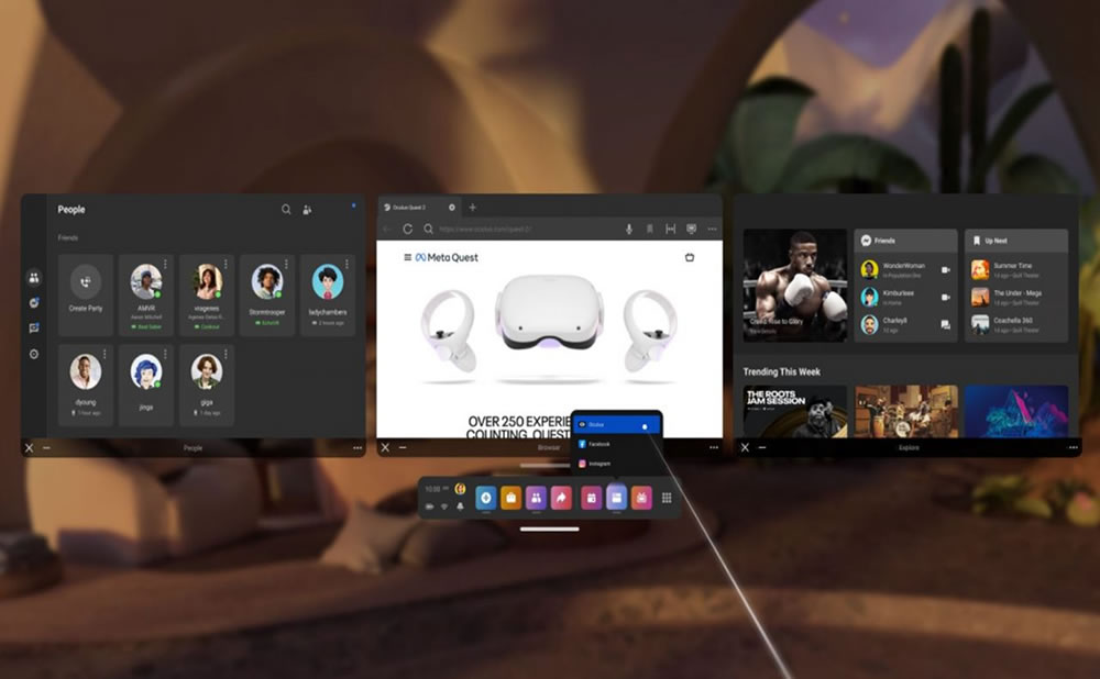 Age Meta Quest actualizado con seguridad de realidad virtual mejorada