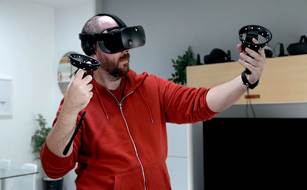 Requisitos para los consumidores hp reverb g2 impresiones de un dispositivo vr con grandes virtuales visuales