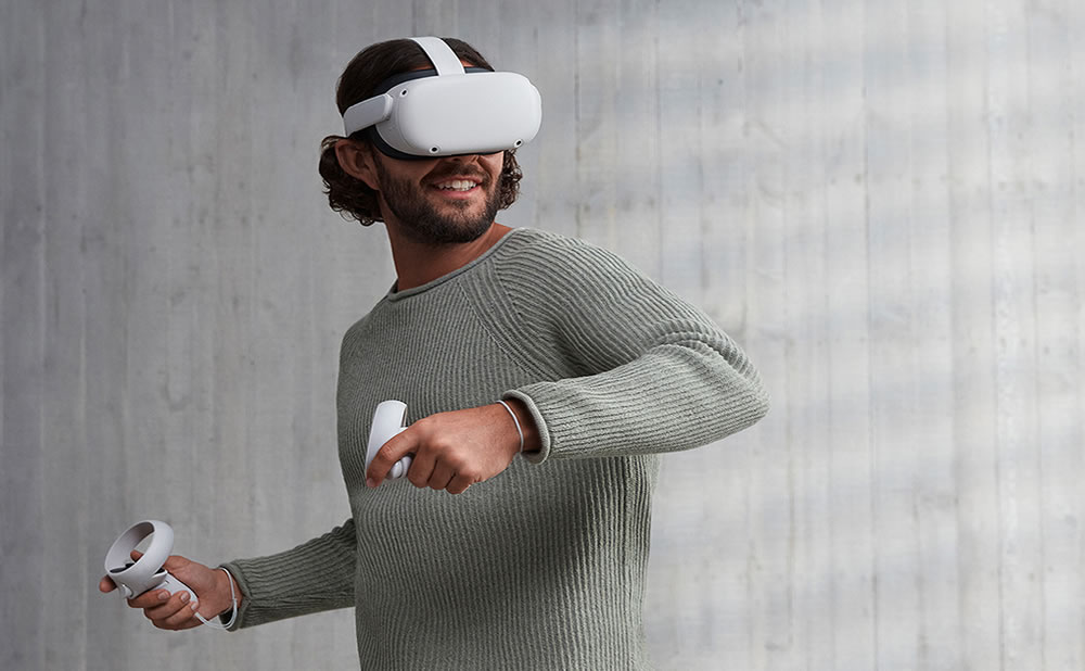 Sumérgete en el mundo virtual con las nuevas gafas VR Meta Quest 2