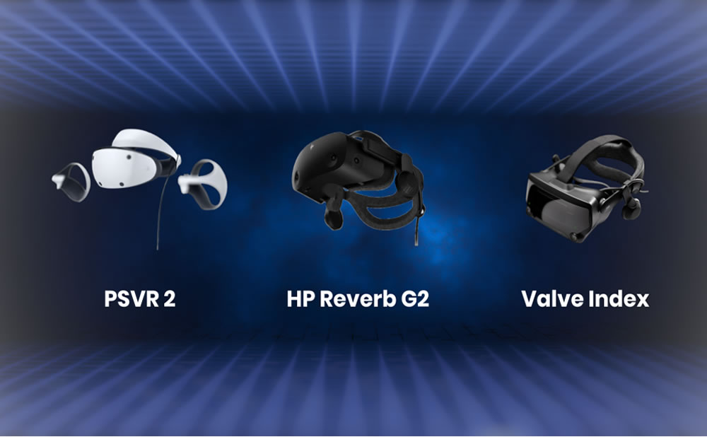 Gama gafas realidad virtual semejanzas disimilitud