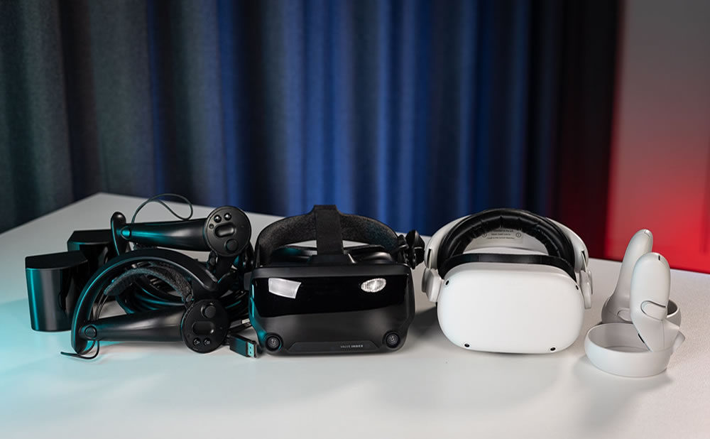 Gafas vr valve index vs oculus quest 2