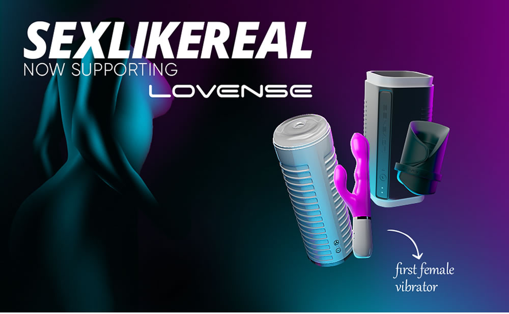 El porno interactivo en realidad virtual de SexLikeReal ahora es compatible con los juguetes Lovense