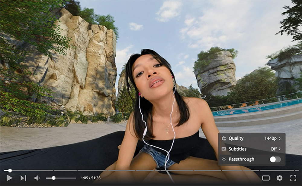 ¡Imágenes de fondo CGI para escenas pornográficas de realidad aumentada de Passthrough originales de SexLikeReal!