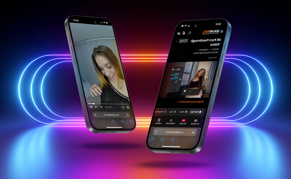 Porno en realidad virtual de SexLikeReal en tu iPhone