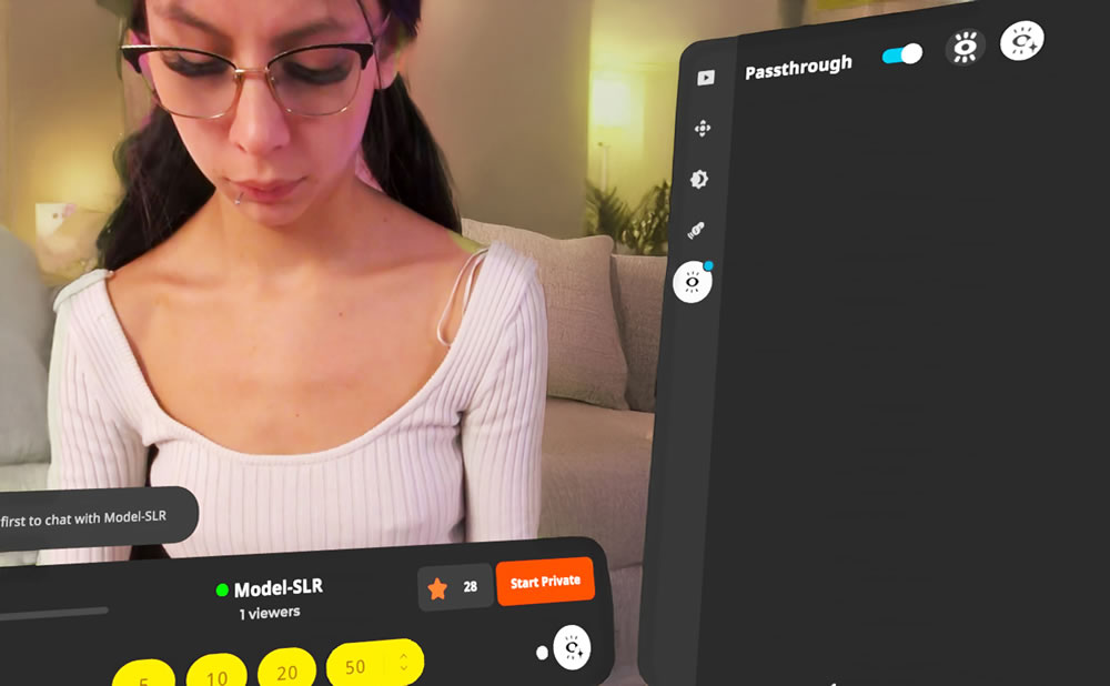 Camgirls en vr en vivo en sitio porno sexlikereal como ajustar la experiencia porno